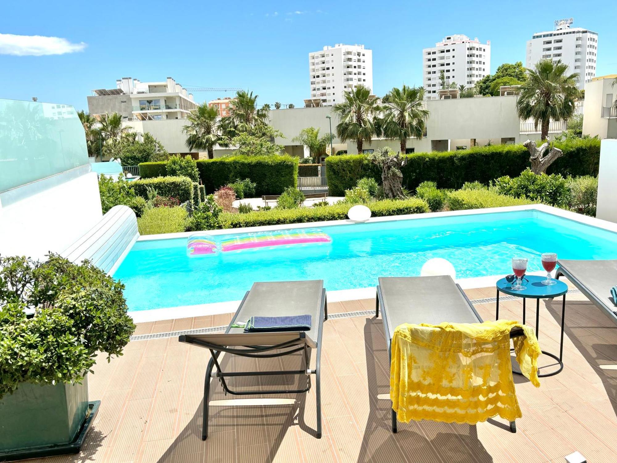 Luxury Villa & Private Heatable Pool In Albufeira Exterior foto
