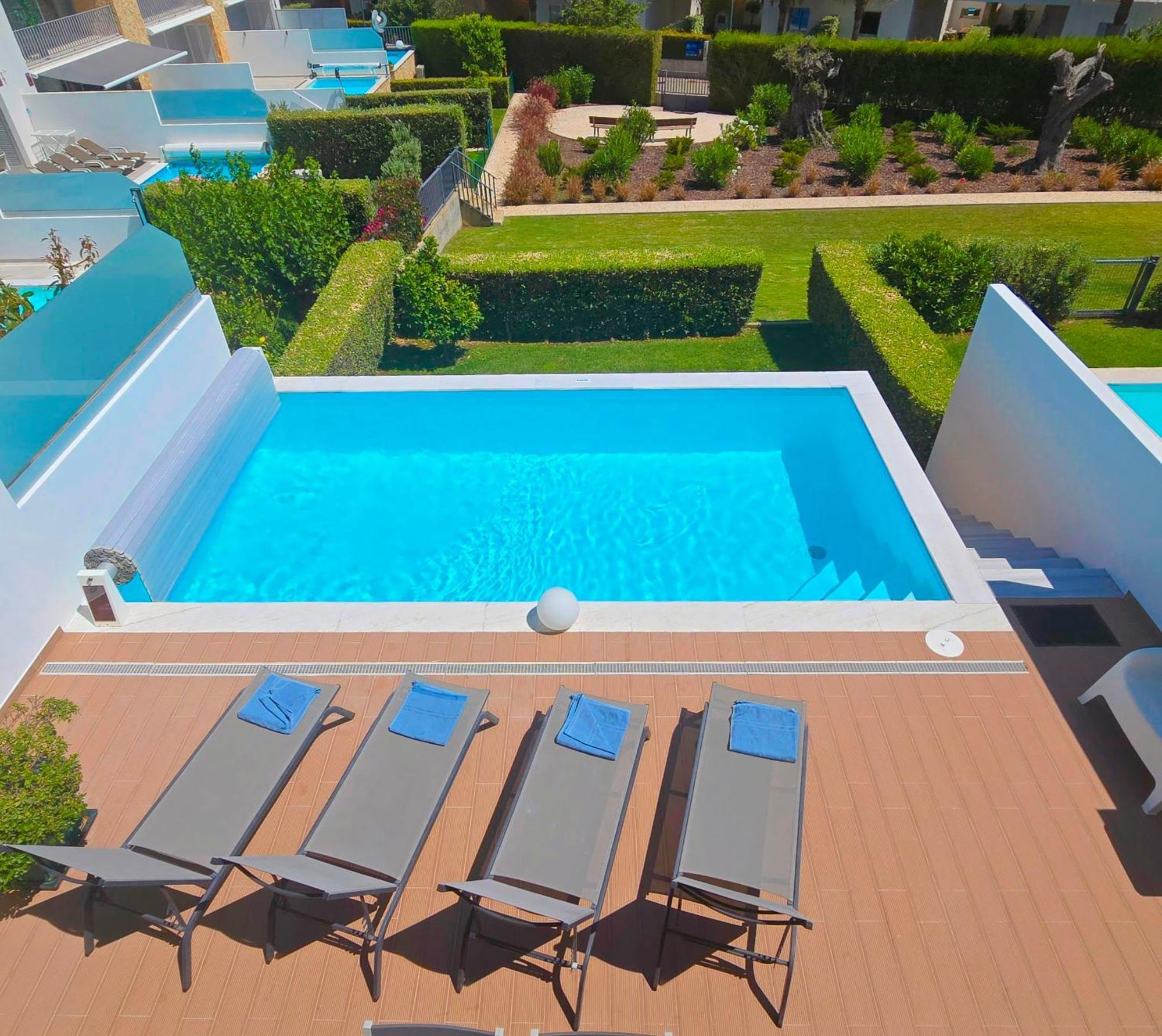 Luxury Villa & Private Heatable Pool In Albufeira Exterior foto